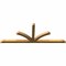 Ekena Millwork Richland Rough Sawn Timber Gable Bracket, Western Red Cedar, 108"W x 40"H x 4"D x 4"F, 9/12 Pitch GBW108X40X0404RIC00RWR - alternate 4